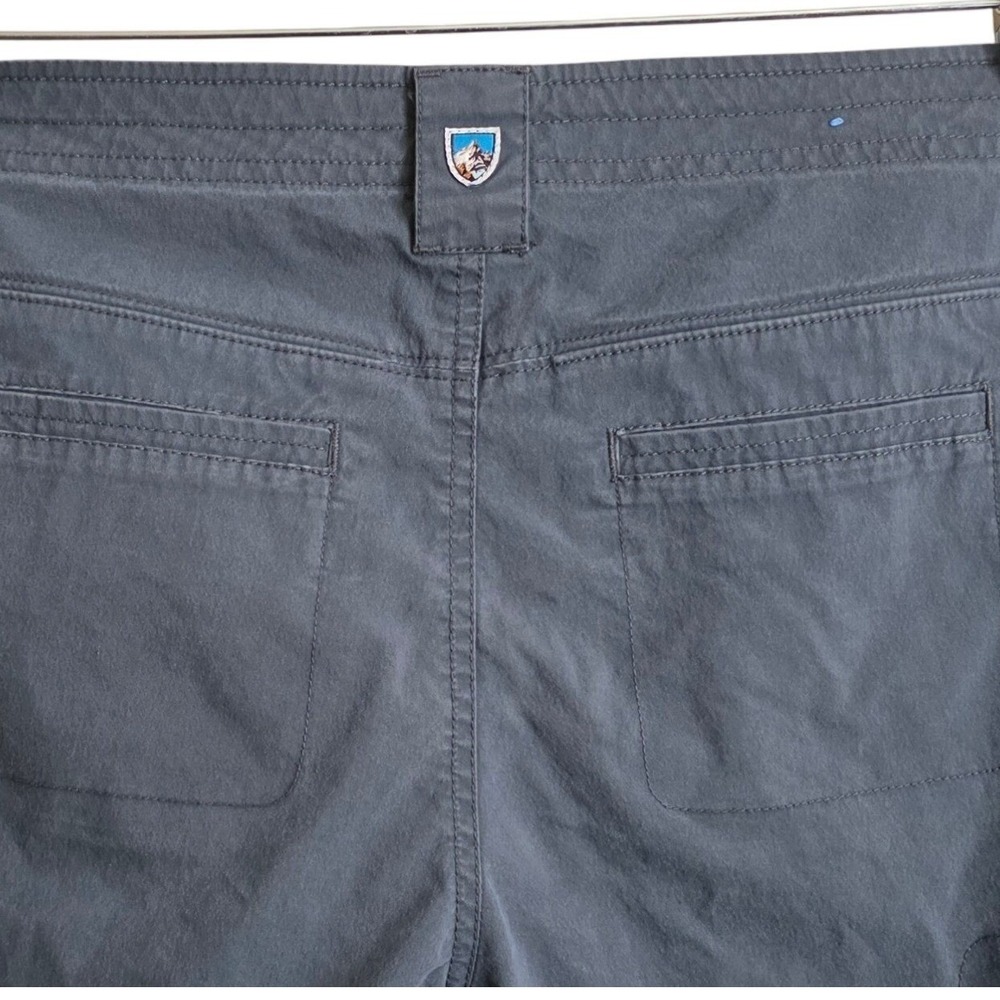 Kuhl Splash Roll-Up Pants Men Size 10 Reg Gray Hiking Outdoor Style 6279